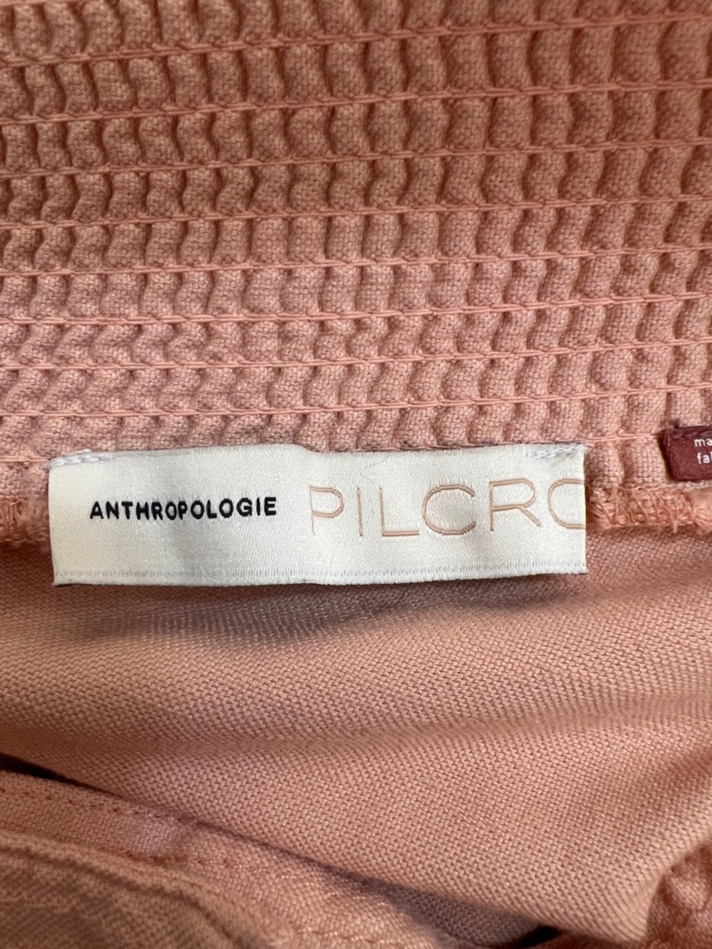 Anthropologie Pilcro Women's Chic Flirty Peach Nettie Ruffle Tie Skirt Size XSP - Picture 3 of 16